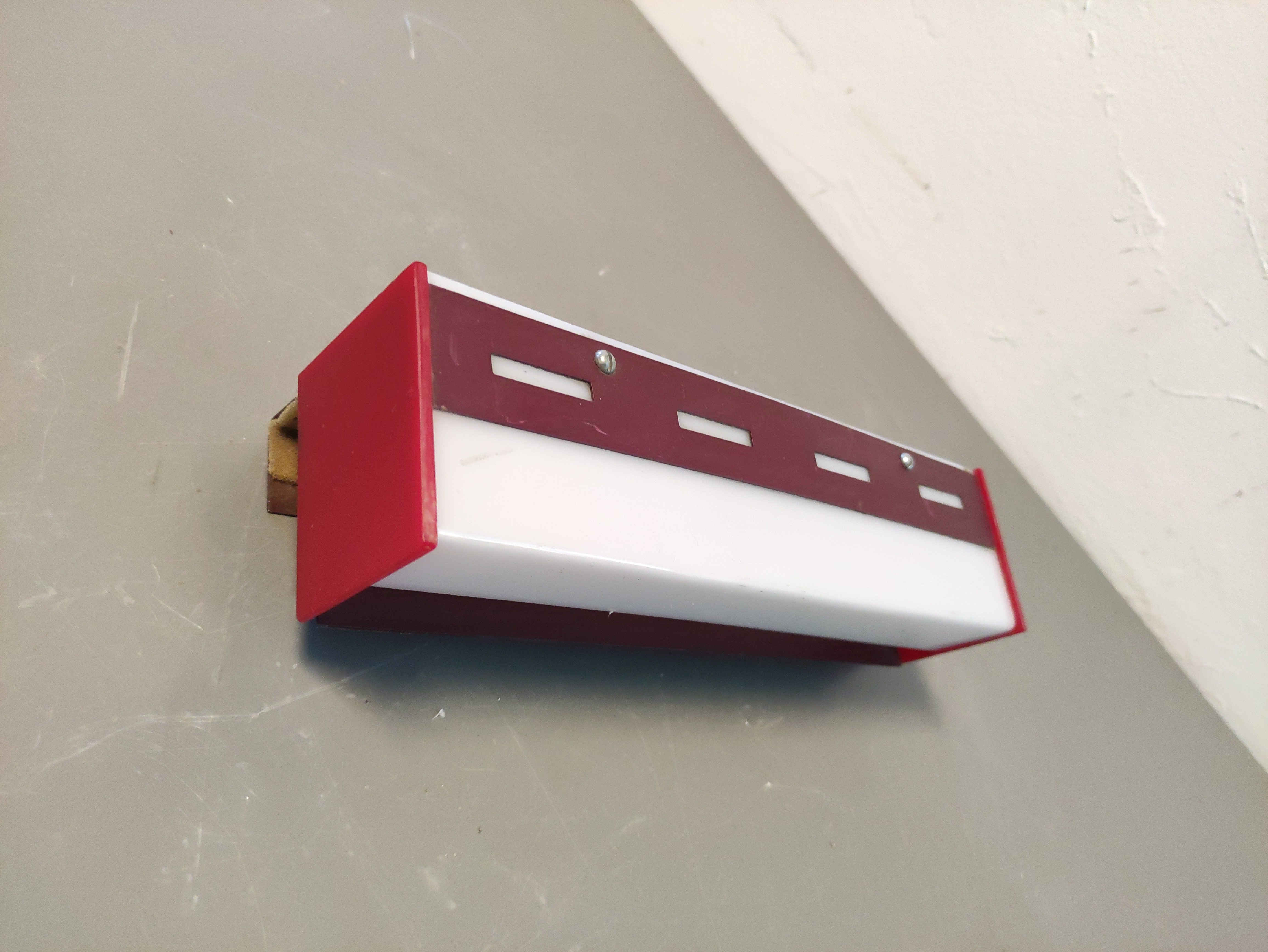 lampara aplique colgarcama metacril met e14 6.5x24.8x8 3u